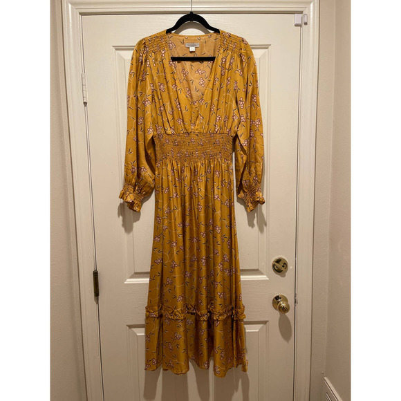 OUTERKNOWN Claudette Dress in Marigold - Size Medium - NEW w/o Tags! - Picture 2 of 15